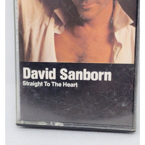 David Sanborn Cassette Tape Straight to the Heart , Tested Works - Picture 2 of 8